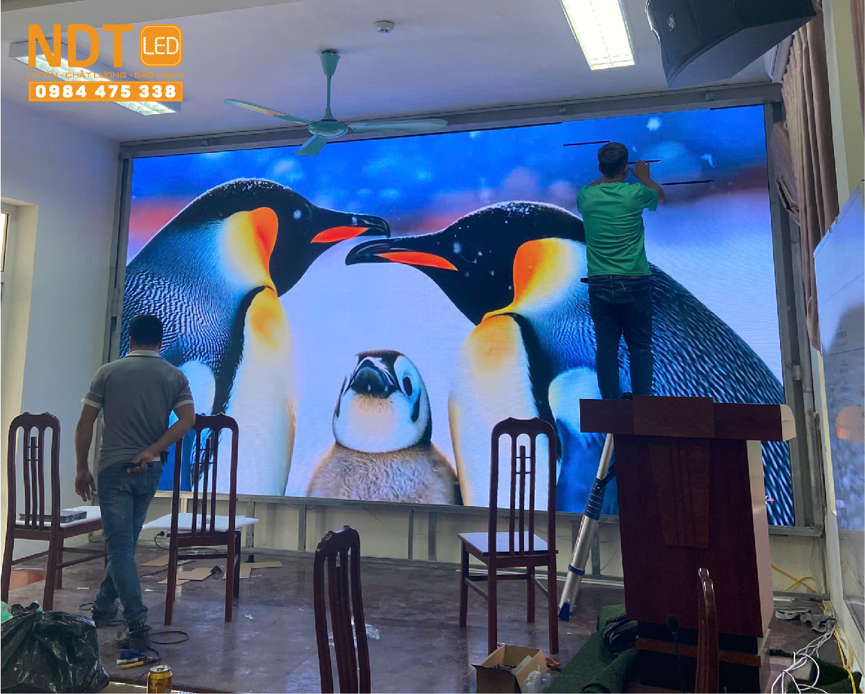 Cung cấp & Lắp Đặt Màn Hình LED Hội Trường Tối Ưu Hiệu Quả