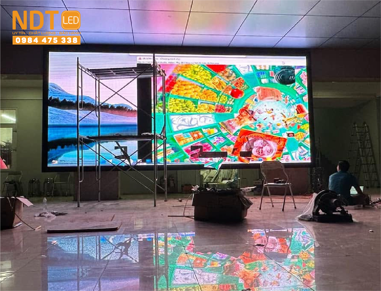 Cung cấp & Lắp Đặt Màn Hình LED Hội Trường Tối Ưu Hiệu Quả