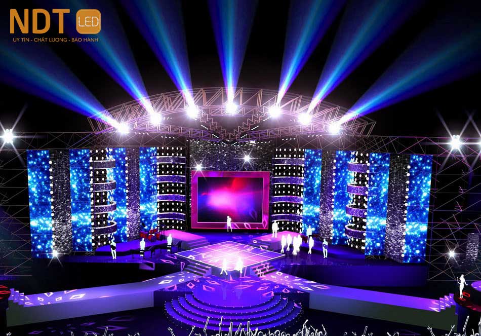 Màn hình led sân khấu phục vụ sự kiện