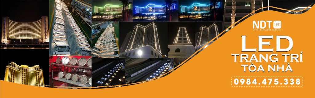 Led trang trí tòa nhà
