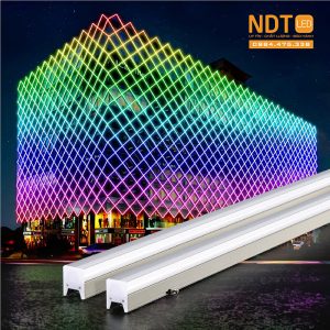 Led thanh trang trí tòa nhà full màu