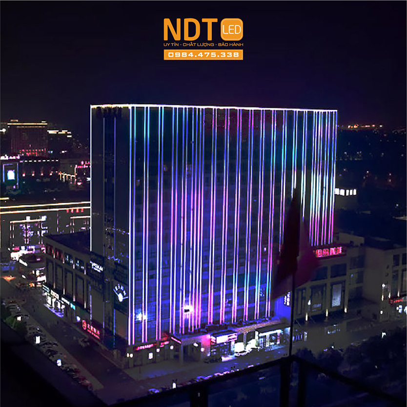 Led trang trí tòa nhà