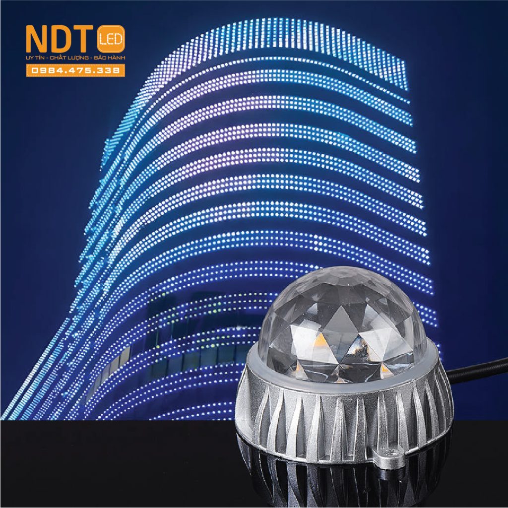 Đèn led trang trí tòa nhà